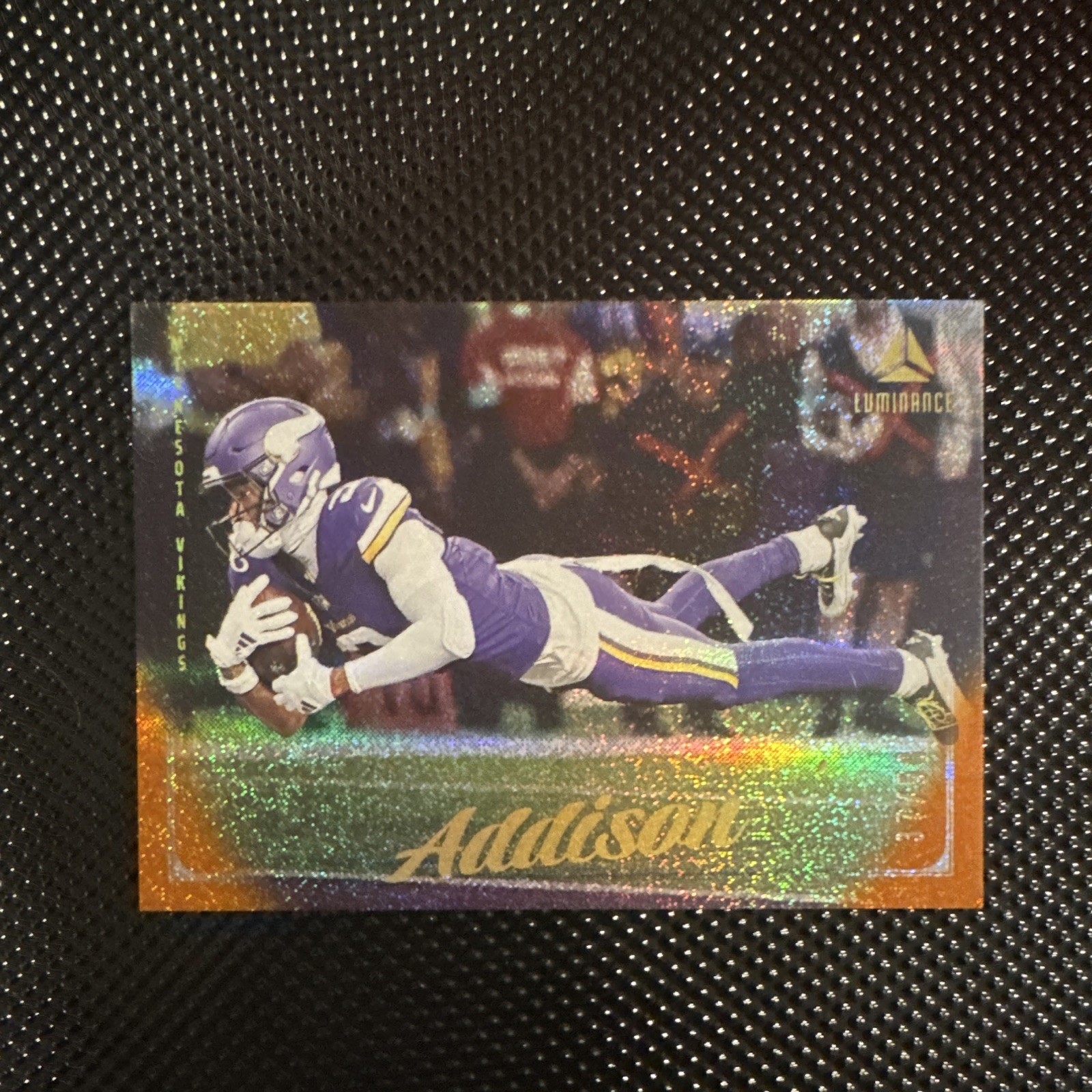 Panini 2025 Luminance Football Jordan Addison Vikings #97 Serial Numbered /50
