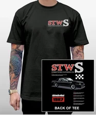 Streetwise 1987 STWS Graphic T-Shirt Black M-L-XL-2XL-3XL-4XL-5XL