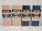 Nuevo Lote De Colección 10 yardas Wrights Flexi-Encaje Dobladillo Cara Sesgo Cinta Edredón Encuadernación De Colección