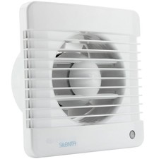 Image of 100mm Extractor Fan Quiet 26dB Bathroom Kitchen Vent Fan with Timer Low Energy