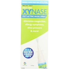 Xynase Natural Saline Nasal Spray 0.75 Oz