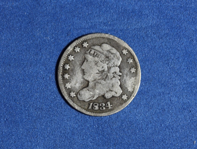 ESTATE FIND 1834- Capped Bust Dime #P32564