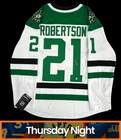 JASON ROBERTSON SIGNED AUTO DALLAS STARS HOCKEY JERSEY MEMORABLE AUTHENTIC COA