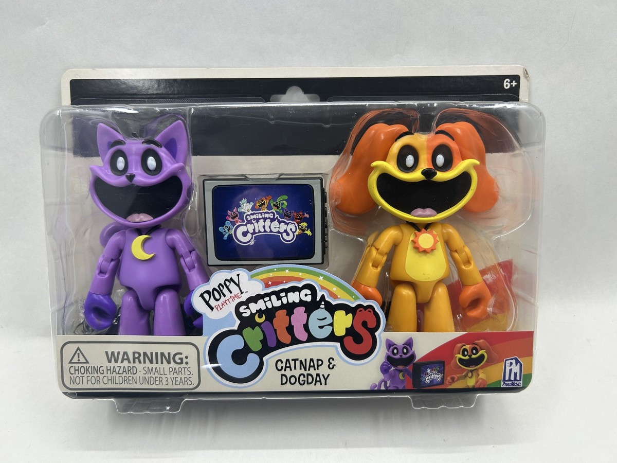 Poppy Playtime Smiling Critters CATNAP & DOGDAY Action Figures 2