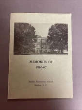1966/67 Maiden Elementary School NC Yearbook