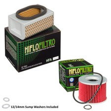 Z 400 Oil Filter and Air Filter Service Kit Kawasaki Z 400 J 1980