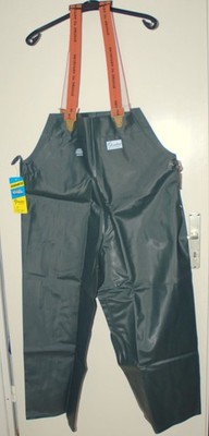 NEU! GRUNDENS Geschweißte Regenhose mit Träger Regen Gummi Hose Jacke 60/XXXL