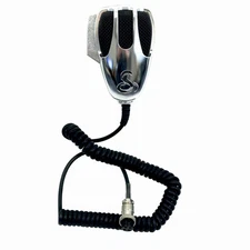 COBRA CA73CHR 4PIN DYNAMIC REPLACEMENT CHROME CB HAND MICROPHONE FOR C29LTDSE-C