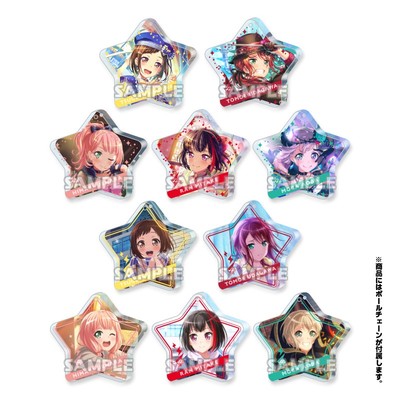 Set 10 Schlüsselanhänger Figure Afterglow gashapon Bushiroad Creative