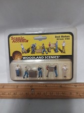 Scenic Accents Woodland Scenics Dock Workers HO Scale A1823 Model Train Accessor