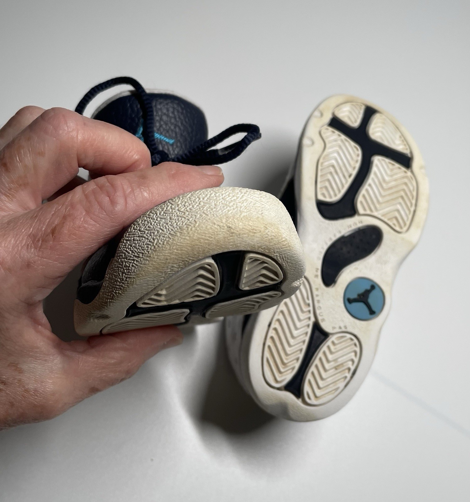 Air Jordan 13 (TD) Retro Toddler Size 9C White Blue Trim DJ3004-144 thumbnail 8