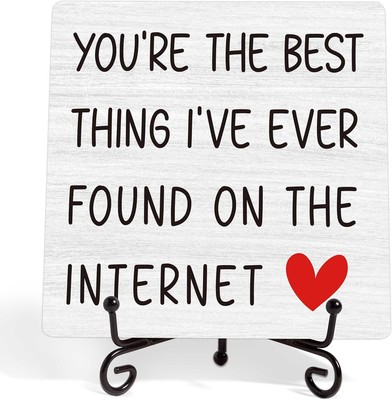 Inspirational Quotes Decor Wooden Table Sign-You're the Best Thing Colorful 