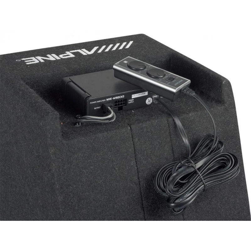 Alpine SWE-815 Subwoofer Verstärkt Bass Reflex In Gehäuse Von 20 cm (8'') 300W - Bild 2 von 4