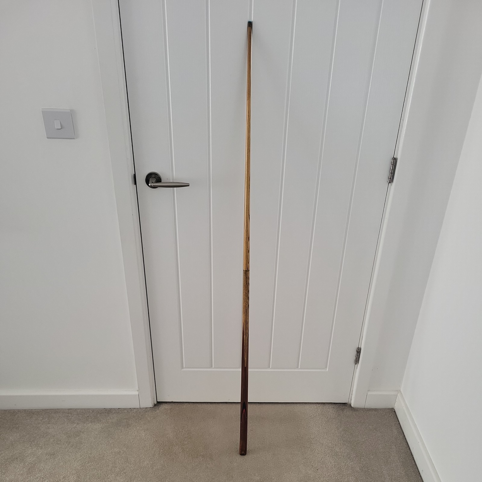 Pot Black 2-Piece Pool/Snooker Cue 57 Inches Long - Straight Cue Good to Go