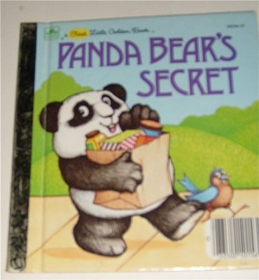 Panda Bear's Secret (First Little Golden Book) by Muntean, Michaela, Good Book