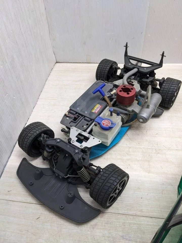 RC Nitro Car S98160 TABAC DEKRA 4 SONAX – Junk/For Parts Japan - Image 2 of 4