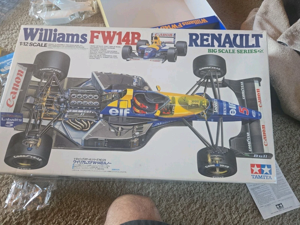 Tamiya Williams In 1/12 Scale Sports Car Toy Models & Kits for