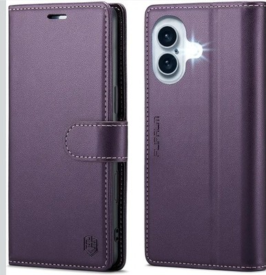 Wallet Case for iPhone 16, RFID Blocking Credit Card Holder, PU Leather Folio...