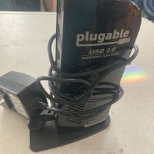 Plugable UD-3900 USB 3.0 Universal Docking Station for Windows w/ AC