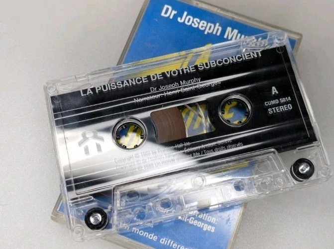 Vintage French Music Cassette Tape Lot of 23 with Case. Most In VG Condition  - Image 4 of 4