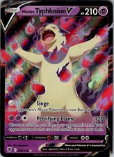 Hisuian Typhlosion V 053/189 Holo Astral Radiance Pokemon NM Shin Nagasawa