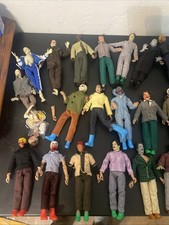 Modellino Mego WGSH 8" Type S personalizzato Clark Kent, Bruce Wayne Horror Monster