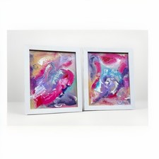 AbstractFigurativeUltraContemporaryArtFramed/WallDecor/OriginalAcrylicPaintings