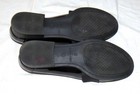 Bandolino Patent Black & White Bow Front Flat Shoes Size 9.1/2 M — photo 3