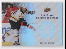 2023-24 Upper Deck Director of Boards A.J. Greer Boston Bruins #DB-2