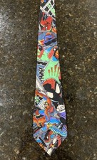     1992 Spider-Man Nicole Miller Silk Tie Necktie Marvel VERY RARE McFarlane
