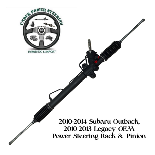 20102014 Subaru Outback/Legacy OEM Power Steering Rack & Pinion eBay