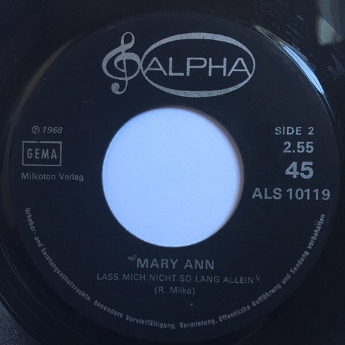 Mary Ann Nagel / So Viele Fragen / Vinyl / Schlagersingles 70s/80s / Germany - Picture 3 of 3