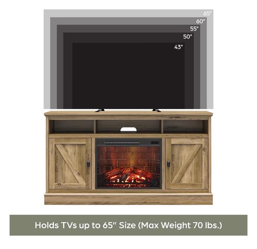 Fireplace Tv Stand, Multi room Stand With Remote - Picture 8 of 12