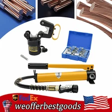 20 Ton Split Hydraulic Crimper Pliers Wire Cable Crimping Tool CP-180 Pump