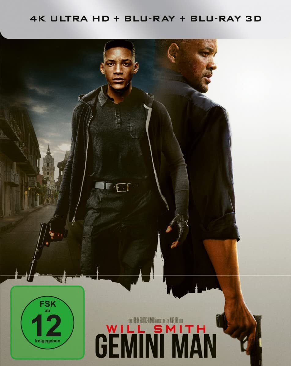 Gemini Man - 3D Blu-ray - Bluray - 4K Ultra-HD - Steelbook [Lim (4K UHD Blu-ray)