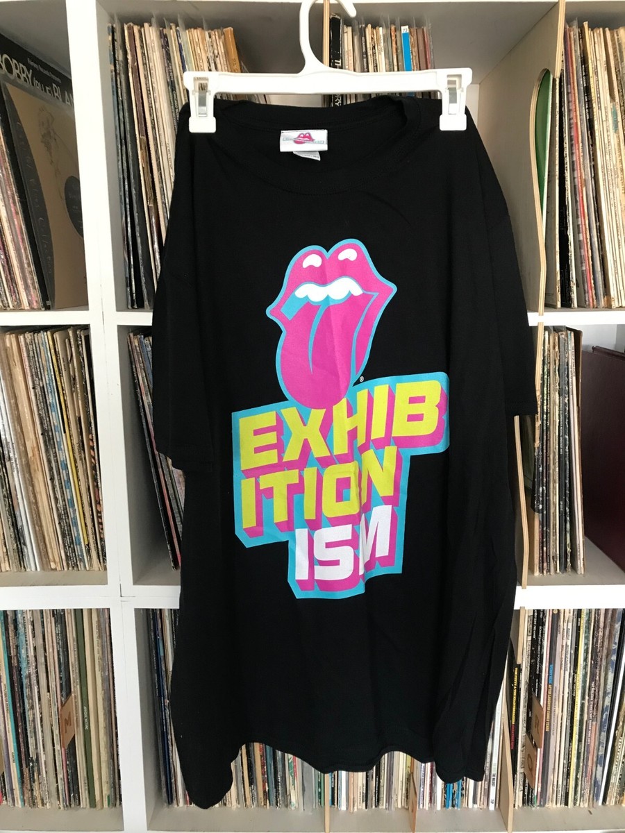 T-Shirt Officiel The Rolling Stones - Collection Exhibitionism 2016 - Taille 2XL Gris - État Comme Neuf