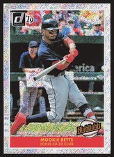 2019 Donruss #H9 Mookie Betts Highlights Rapture