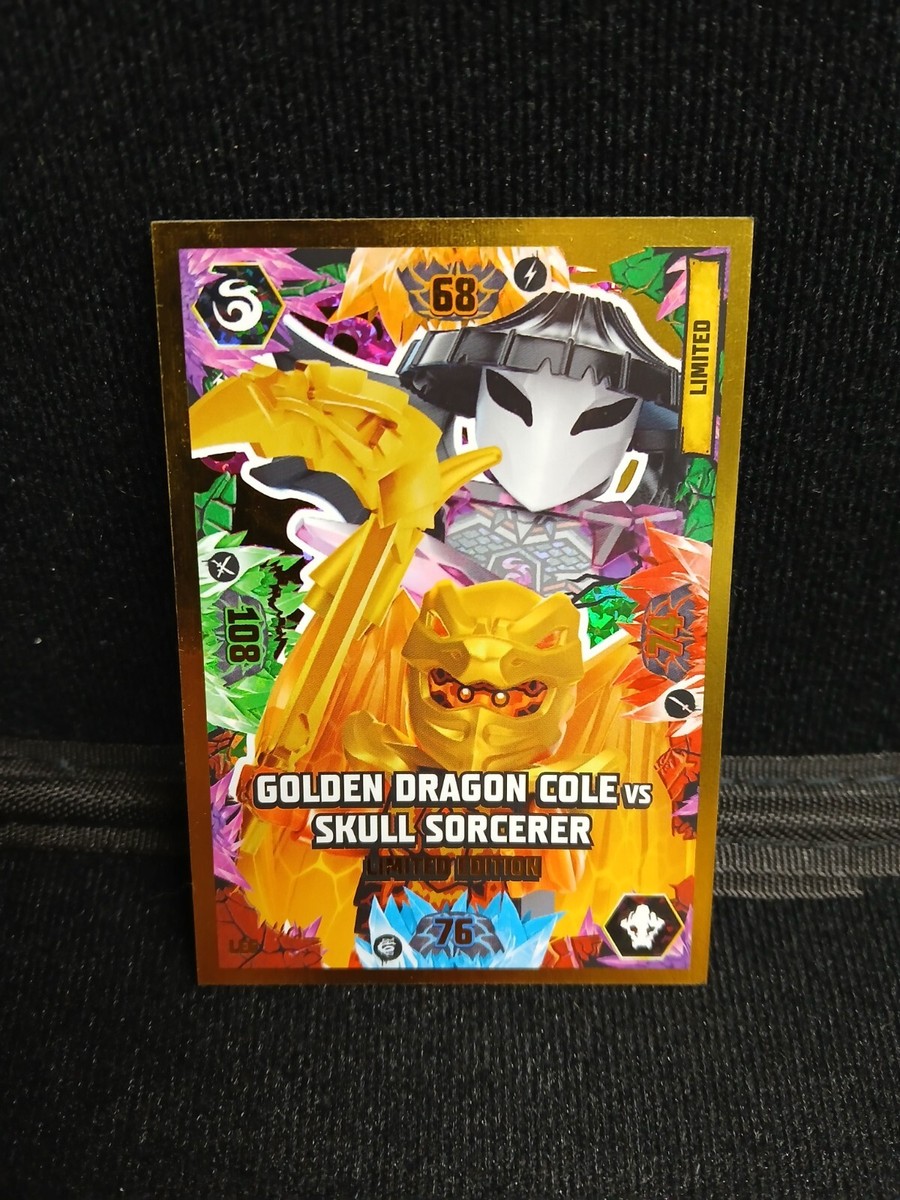 LEGO Ninjago Series 8 TCG Cards Set of 7 Gold Limited Edition | eBay