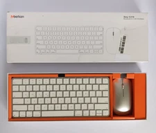 MEETION iKey C210 Wireless Bluetooth Keyboard & Mouse Mac/iOS/PC Tested Works