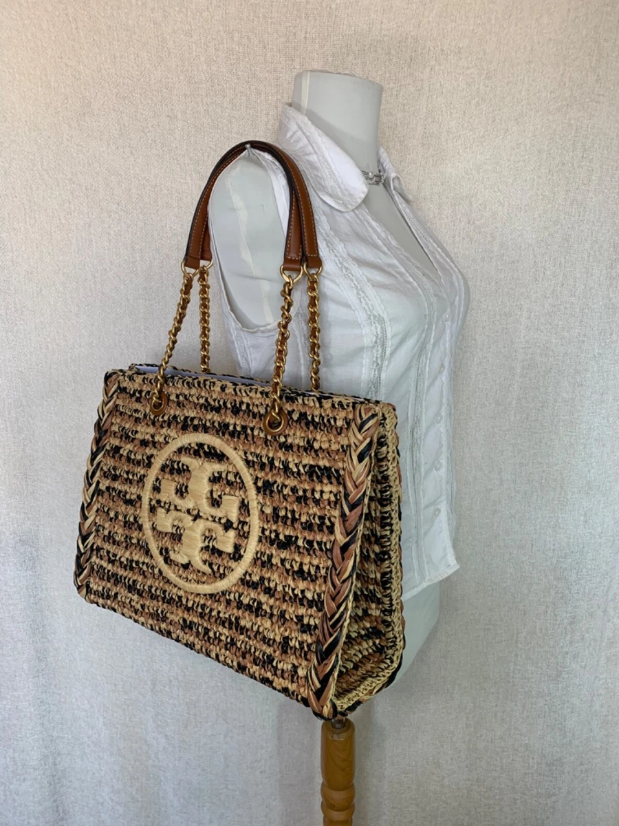 NWT! Tory Burch Blake Canvas Bucket Bag Crossbody $328