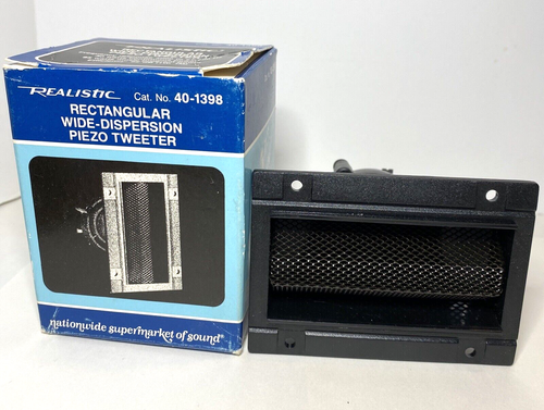 REALISTIC TWEETER 40-1398 RECTANGULAR RADIO SHACK NEW | eBay
