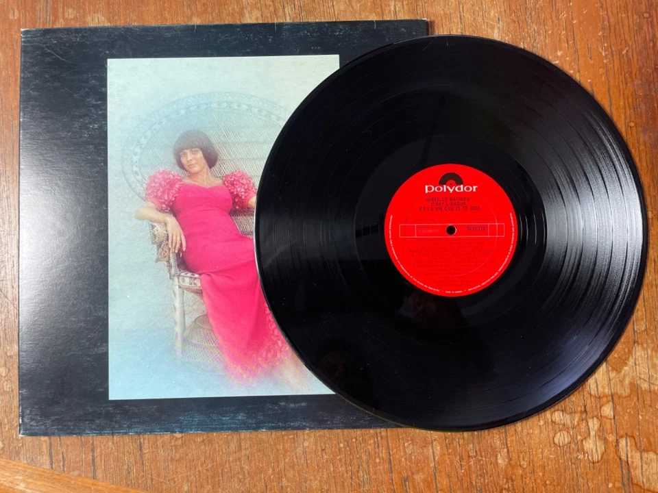 Mireille Mathieu – C'est L'amour Et La Vie Que Je Te Dois LP Tri-Fold VG - Image 4 of 4