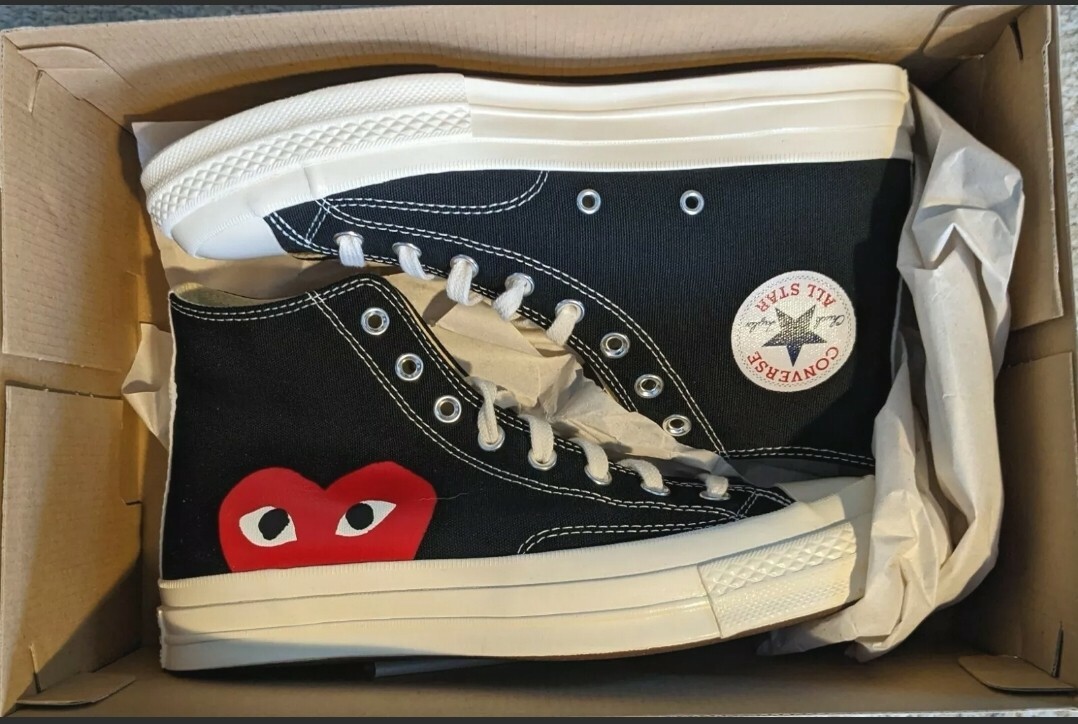 CDG Converse Chuck Taylor Black Men's 