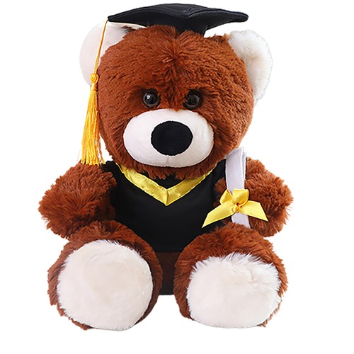 Graduation Cartoon Bear Soft Plush Toy Stuffed Doll University Celebration Gift - Picture 15 of 16