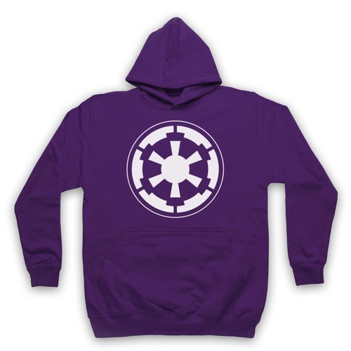 STAR WARS GALACTIC EMPIRE LOGO SCI FI FILM SYMBOL ICON ADULTS UNISEX HOODIE - Picture 20 of 20