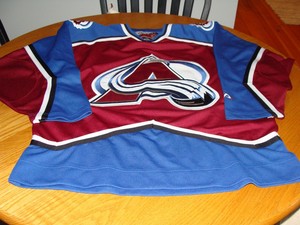 colorado avalanche jersey ebay