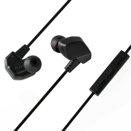 FINAL VR3000 In-Ear Earphones Earbuds Headphone with Microphone for VR Gaming PC - Picture 1 of 9