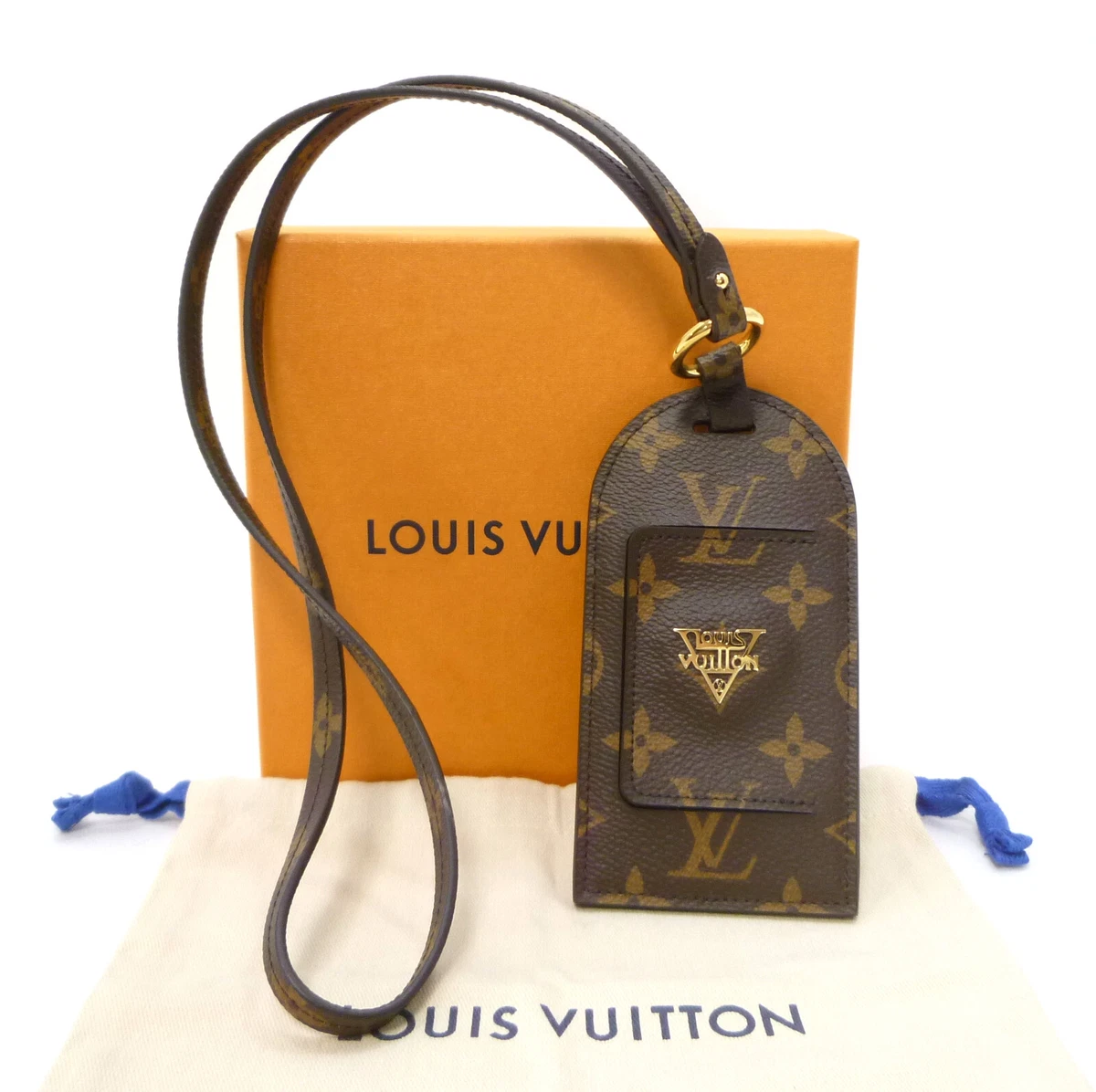 Auth LOUIS VUITTON Shades Card Holder With Neck Strap M68852 Monogram  #1070737