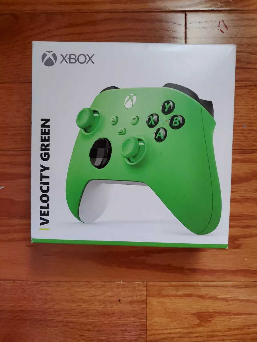 One NEW Microsoft VELOCITY Wireless eBay NIP Controller XBOX 889842896473 | GREEN