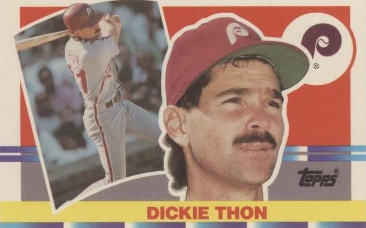 1990 Topps Big - Dickie Thon #115 - 1 of 1